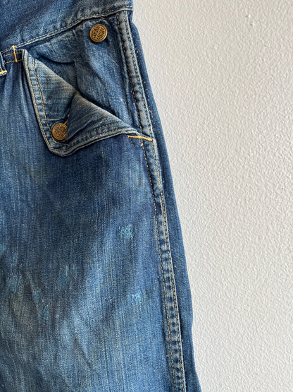 Vintage 1950’s Headlight “Headies” Flap-Pocket Denim Jeans