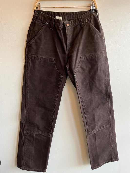 Vintage Y2K Carhartt Double Knee Canvas Work Pants