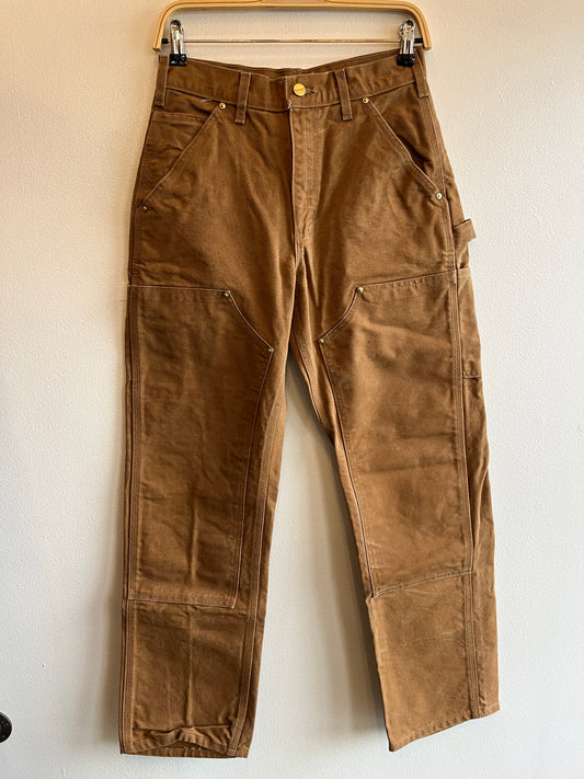 Vintage Y2K Carhartt Double Knee Canvas Work Pants