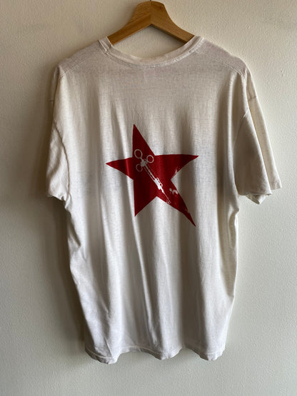 Vintage 1980’s Hanes T-Shirt with Modern Skull Stripe