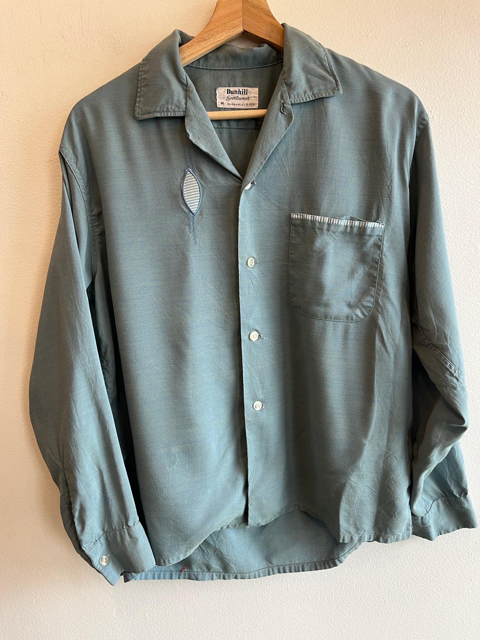 Vintage 1960’s Dunhill Sportswear Button-Up Shirt