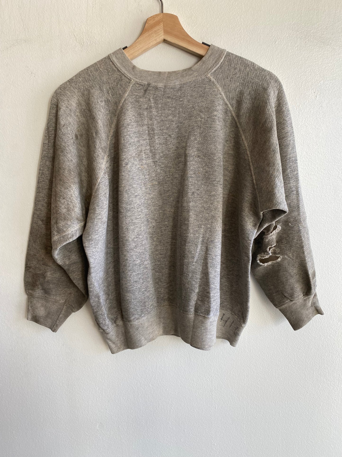 Vintage 1960’s Military Issue Warm Up Sweatshirt