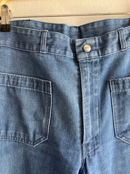 Vintage 1970’s Seafarer Denim Flare Jeans