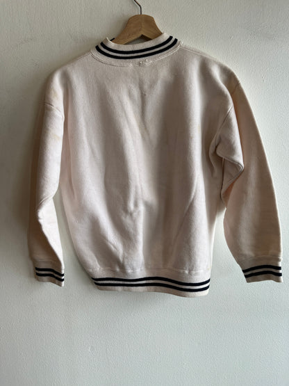 Vintage 1950’s Springfield Senators Quarter Zip Cotton Sweatshirt