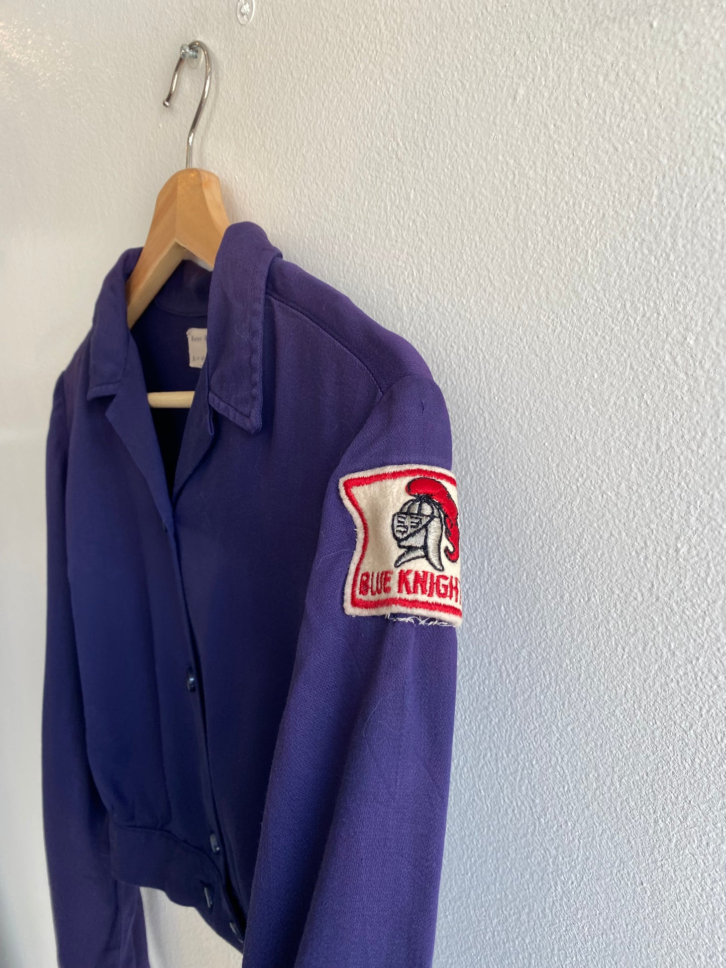 Vintage 1950/60’s Cropped Rayon Button-Up Shirt - La Lovely Vintage 