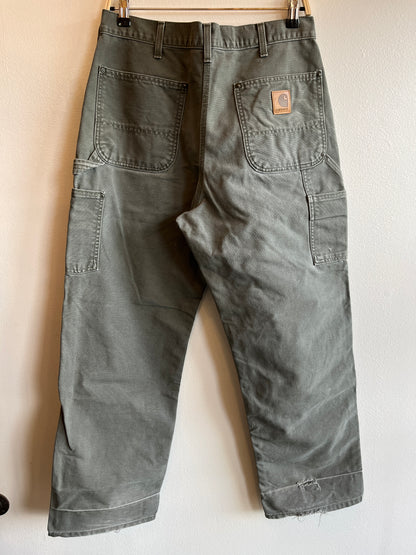 Vintage 1990’s Carhartt Double Knee Canvas Work Pants