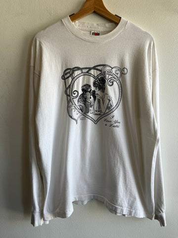 Vintage 1990’s “I Love You a Latté” Longsleeve T-Shirt