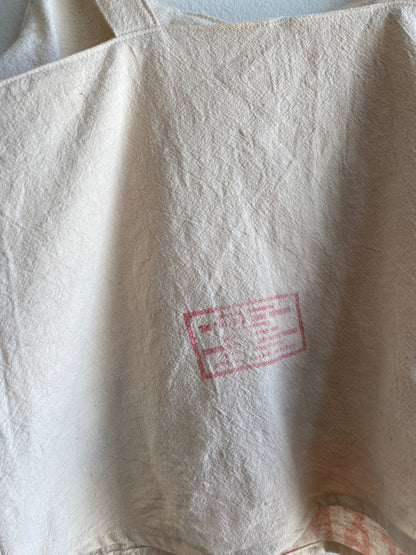 Trash Textiles - Handmade Antique Feedsack Blouse/Shirt