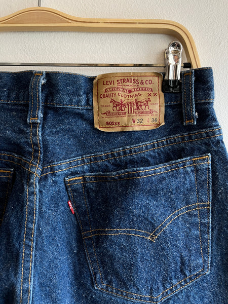 Vintage 1980’s Levi’s 501 Denim Jeans