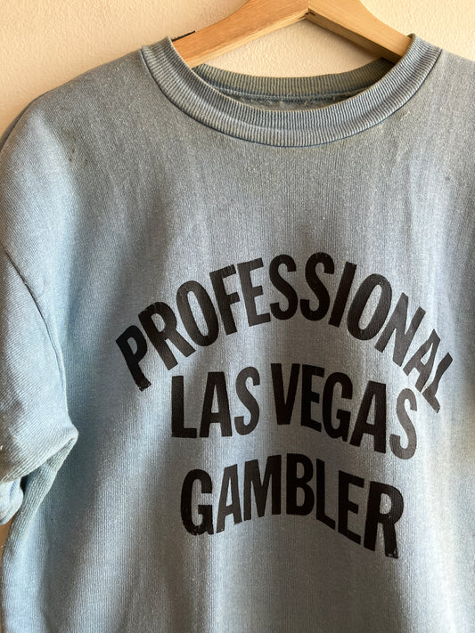 Vintage 1980’s Las Vegas Short Sleeve Crewneck Sweatshirt