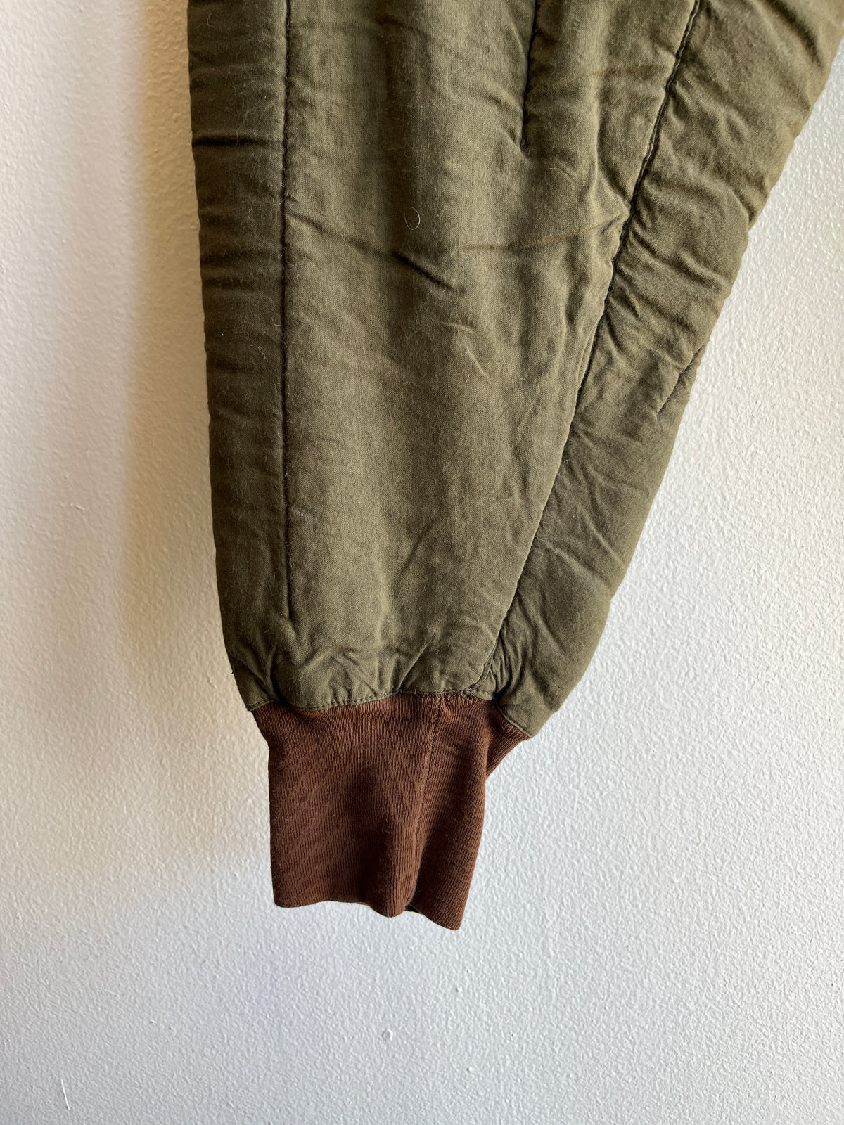 Vintage 1960’s Czech Military Quilted Pants - La Lovely Vintage 
