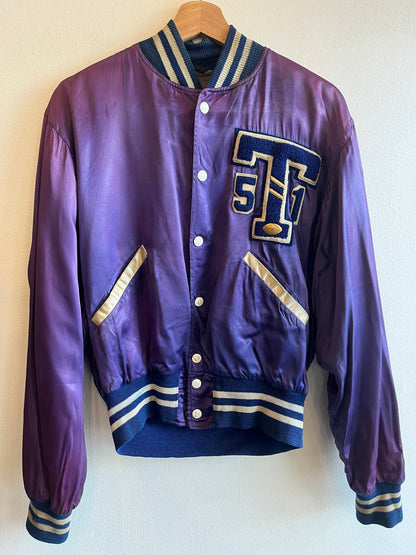 Vintage 1950’s Satin Varsity Jacket