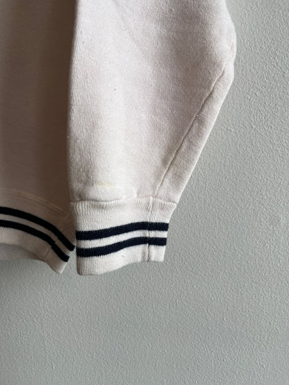 Vintage 1950’s Springfield Senators Quarter Zip Cotton Sweatshirt