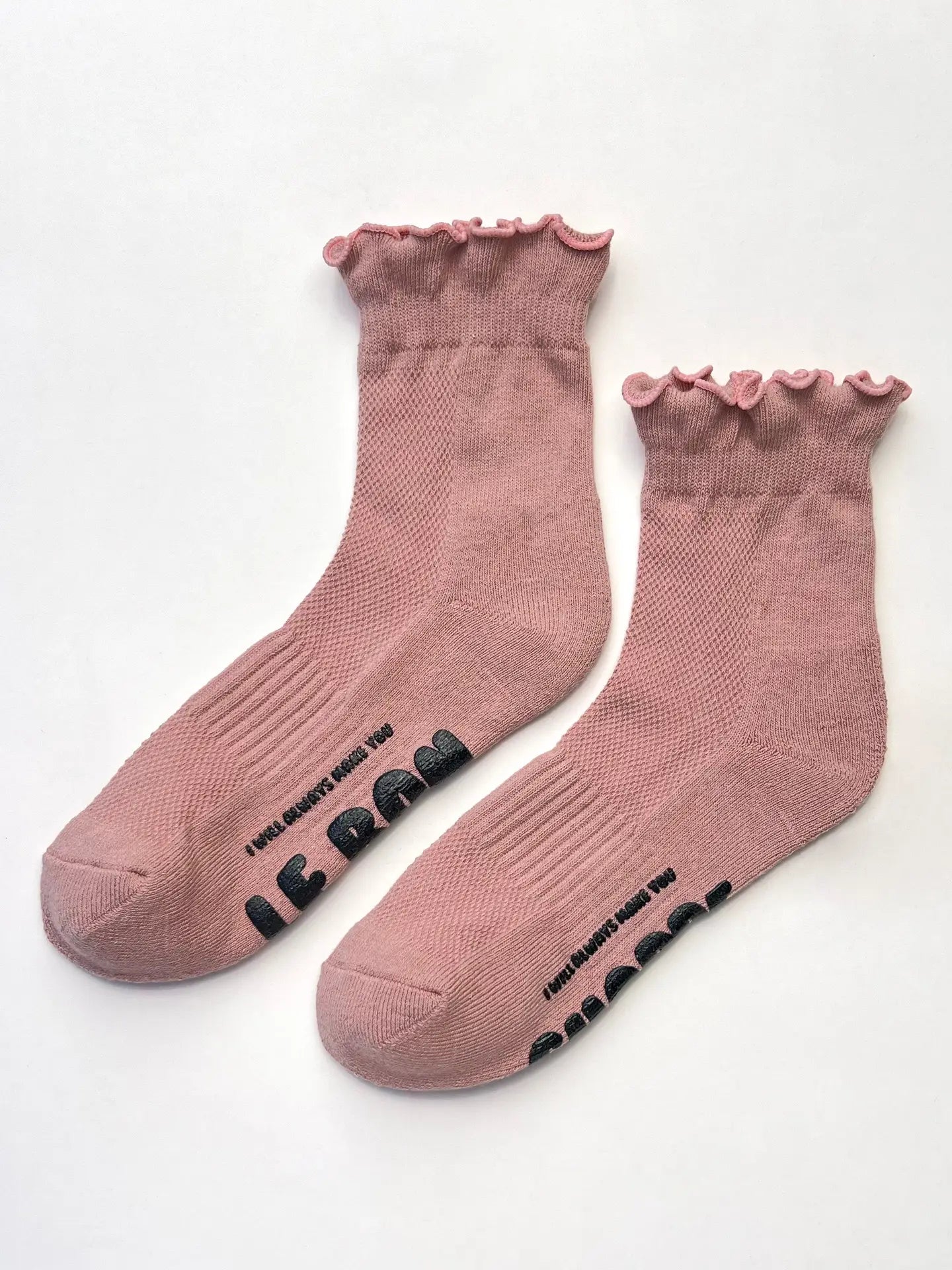 Le Bon Shoppe - Ruffled Hugger Crew Socks