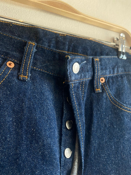 Vintage 1990’s One-Wash Levi’s 501 Denim Jeans