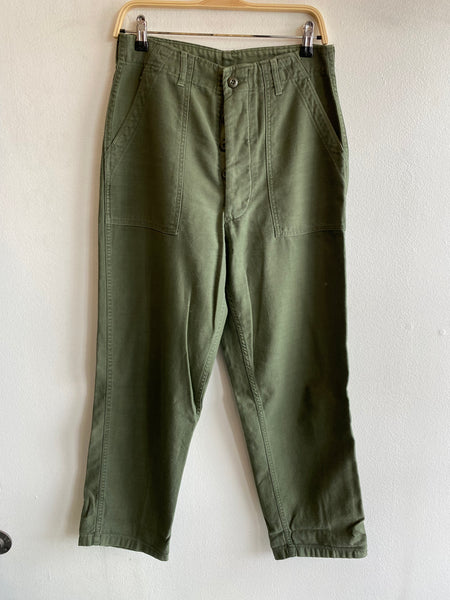 Vintage 1970’s OG-107 Cotton Sateen Military Fatigues