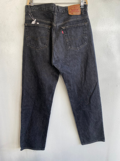 Vintage 1990’s Levi’s 501 Black Denim Jeans