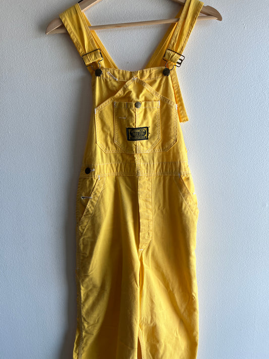 Vintage 1960/70’s Washington Dee Cee Yellow Twill Overalls