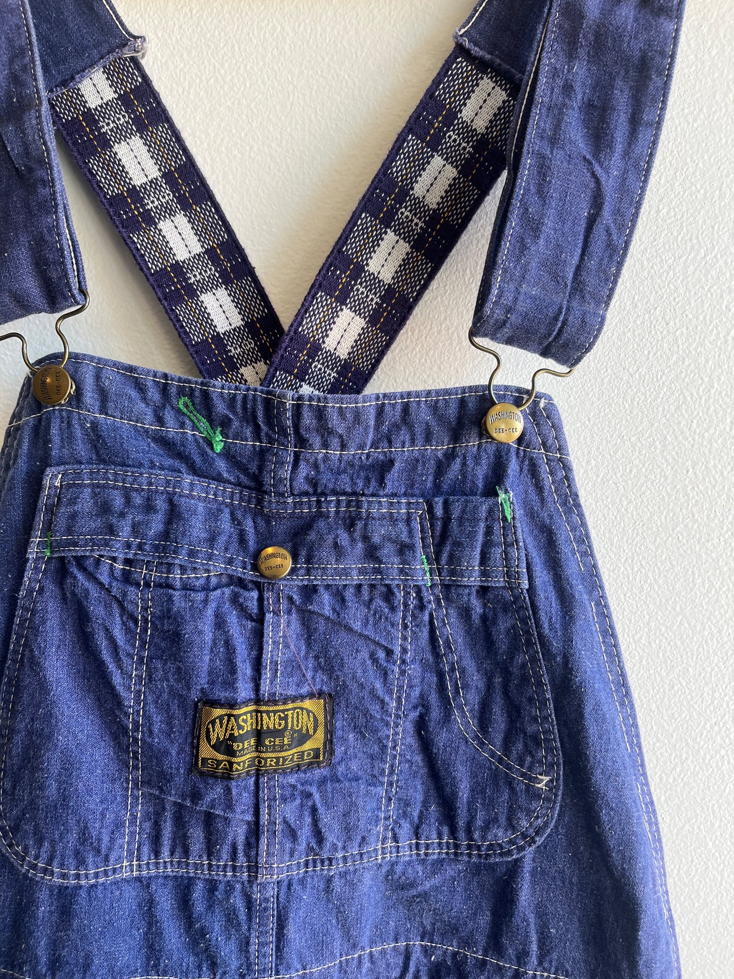 Vintage 1950’s Dee Cee Denim Lowback Overalls - La Lovely Vintage 