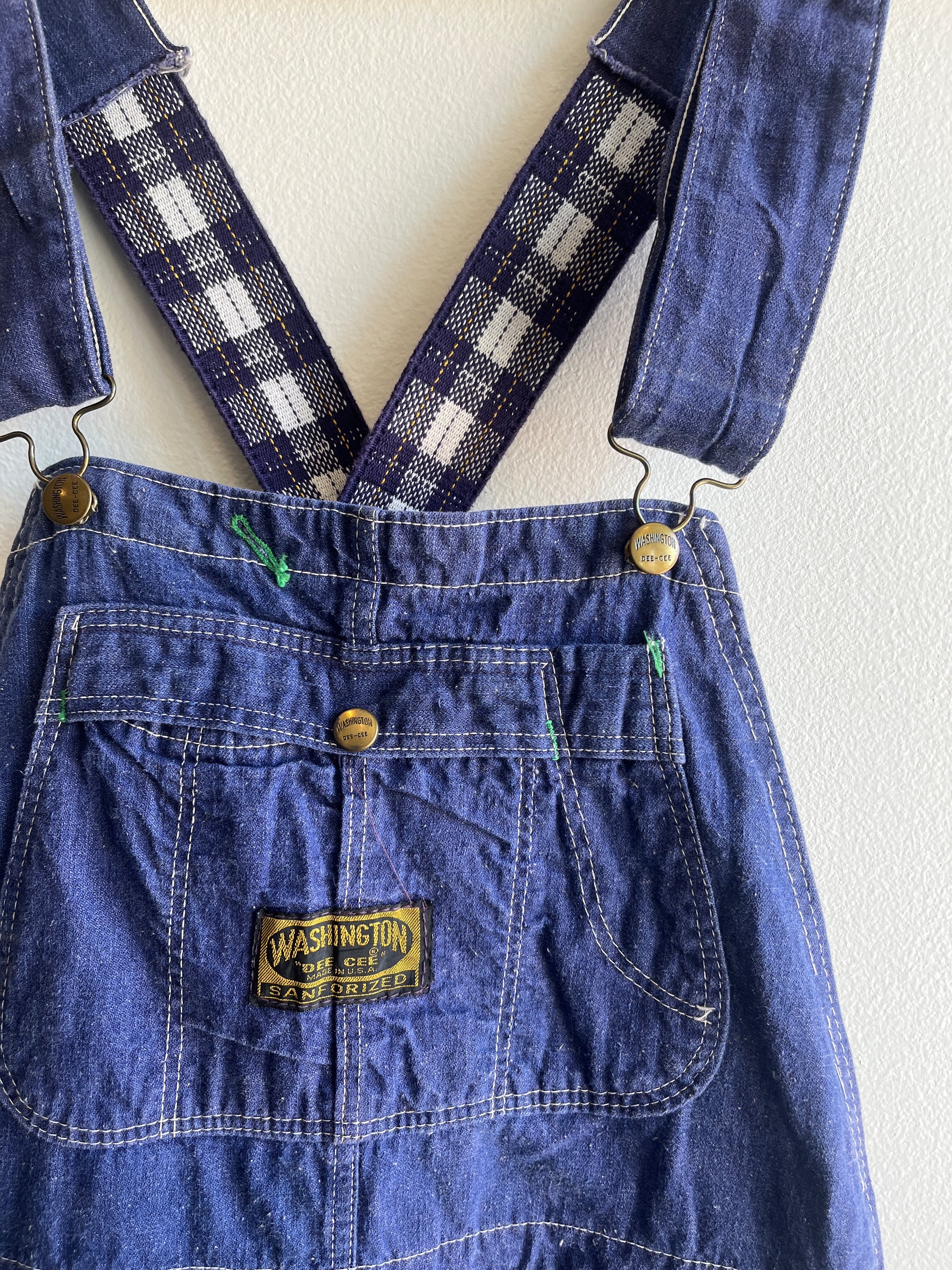 Vintage 1950’s Dee Cee Denim Lowback Overalls - La Lovely Vintage 