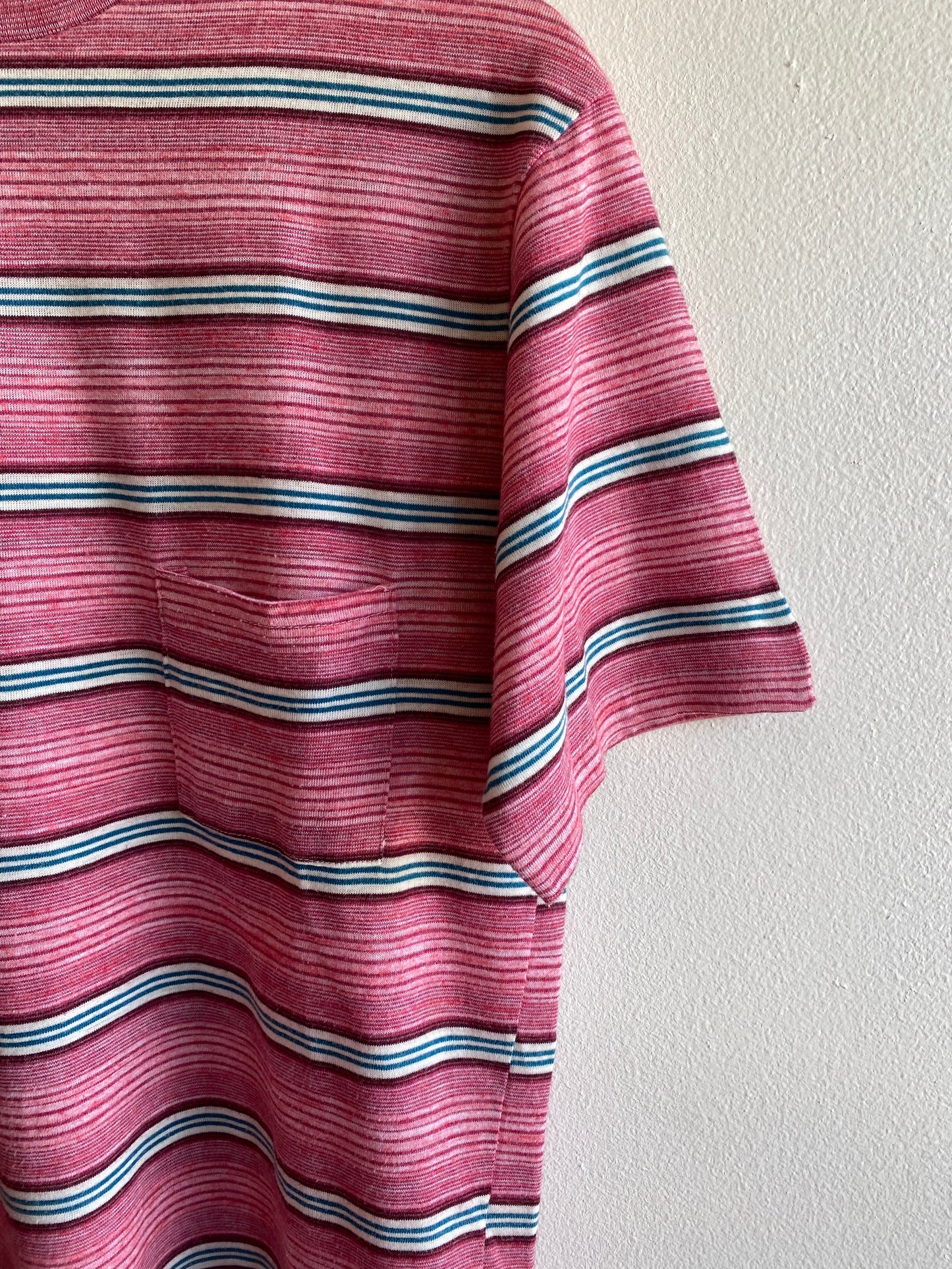 Vintage 1960’s Sears “Kings Road” Knit Pocket T-Shirt