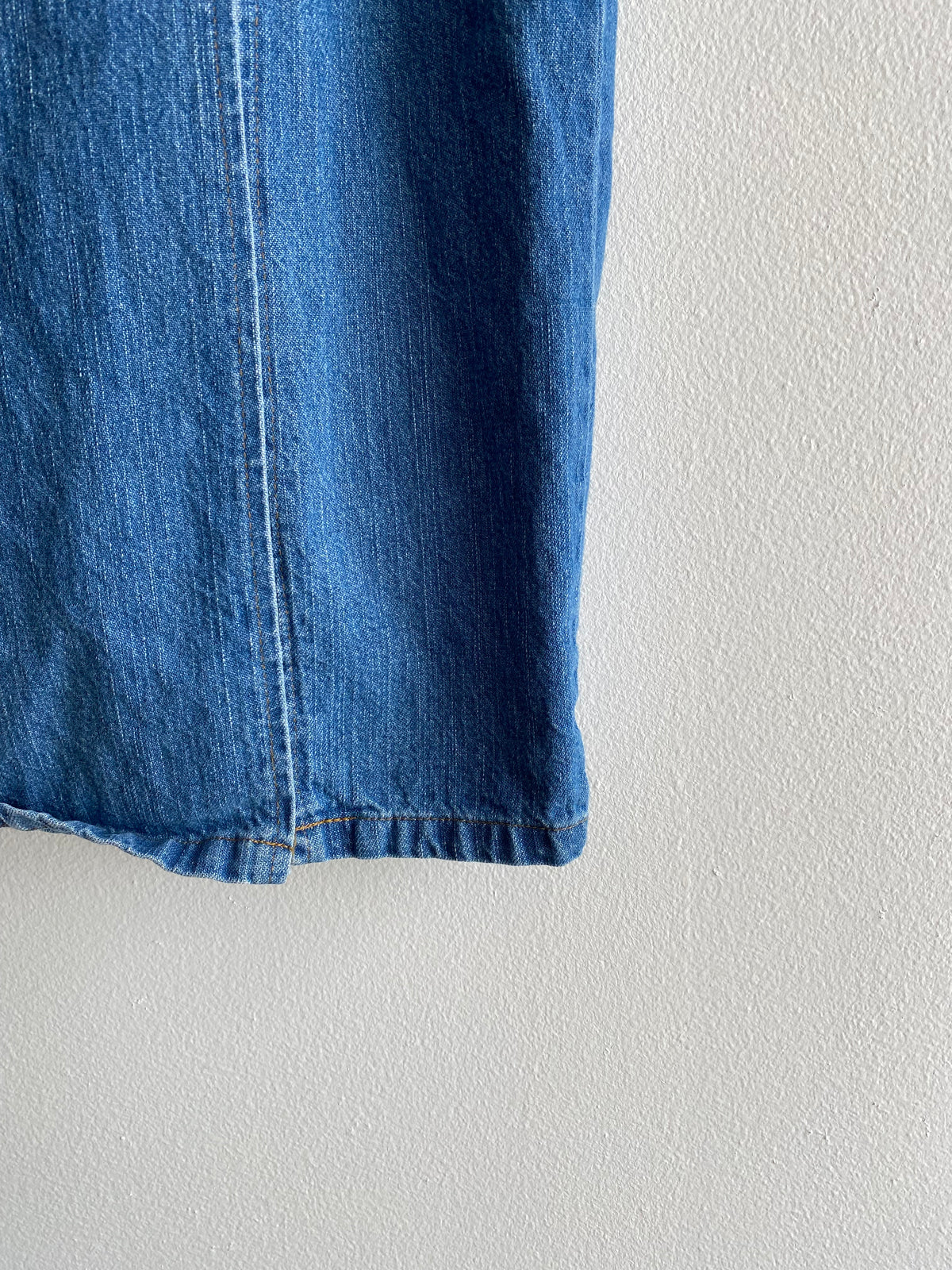 Vintage 1980’s Denim Midi Skirt - La Lovely Vintage 