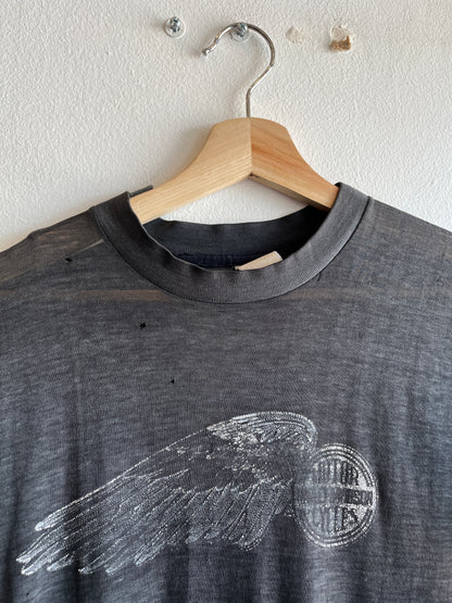 Vintage Paper Thin 1970/80’s Harley Davidson Motorcycles T-Shirt - La Lovely Vintage 