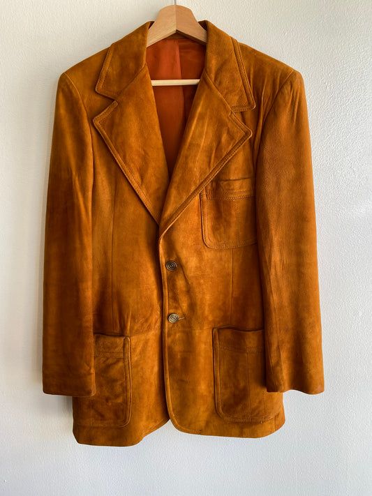 Vintage 1960/70’s Suede Blazer Coat