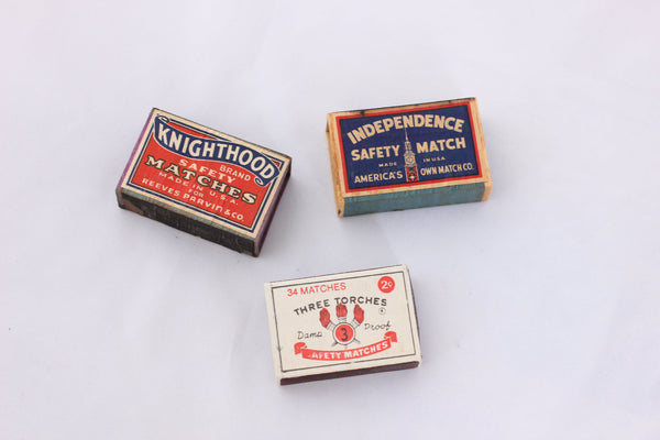 Antique Matchboxes