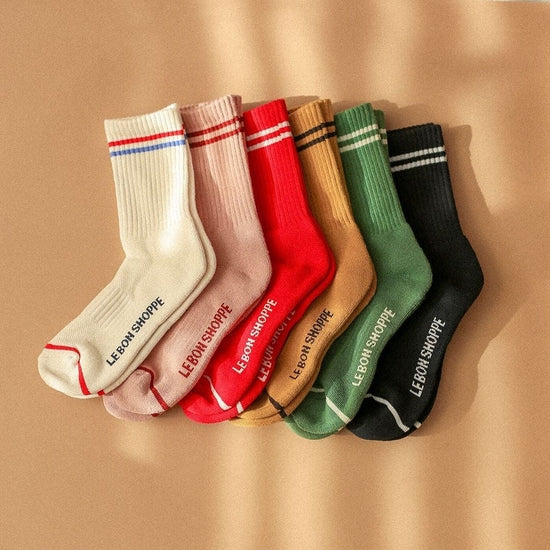 Le Bon Shoppe -Boyfriend Socks - La Lovely Vintage 