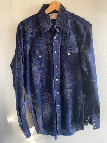 Vintage 1970’s H Bar C Pearl Snap Shirt