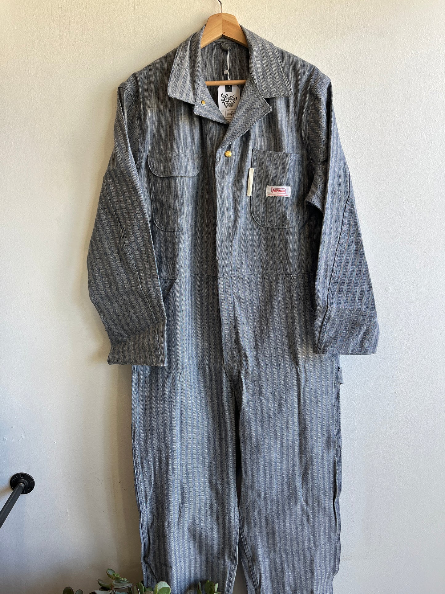 Vintage 1950’s Powrhouse Denim Coveralls