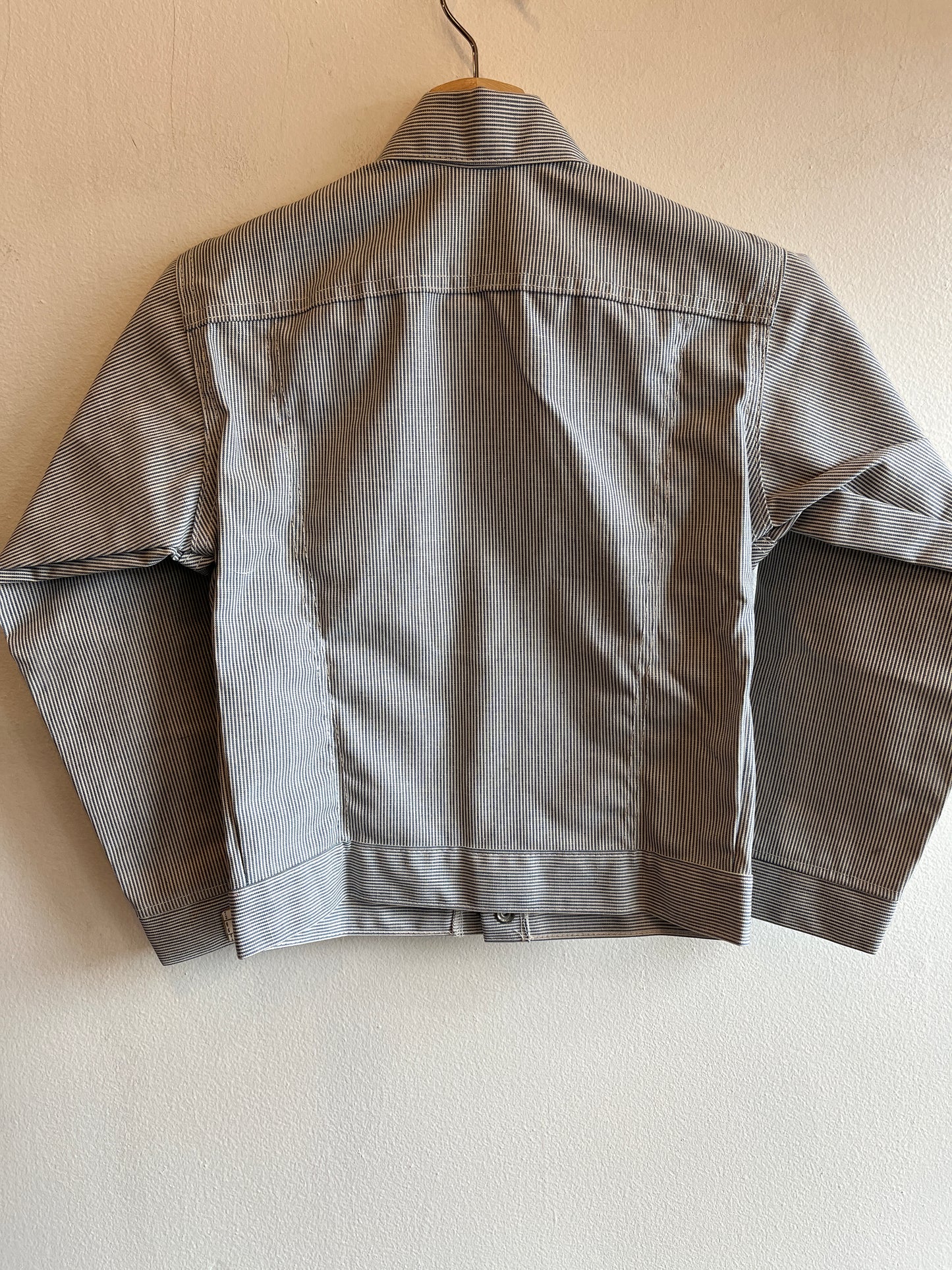 Vintage 1970’s Deadstock Levi’s “Big E” Hickory Pinstripe Jacket