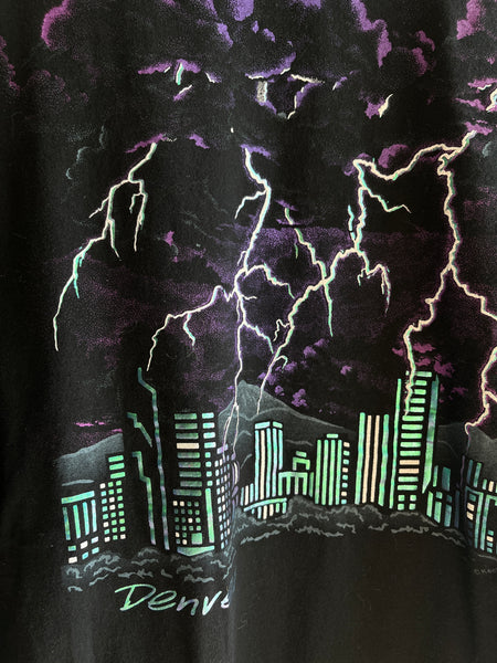 Vintage 1990’s Denver “Lightning” T-Shirt