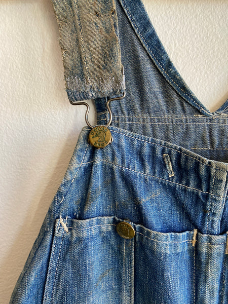 Vintage 1940’s O’Bryan Bros. Denim Overalls