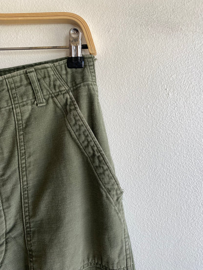Vintage 1970’s OG-107 Military Fatigue Trousers - La Lovely Vintage 