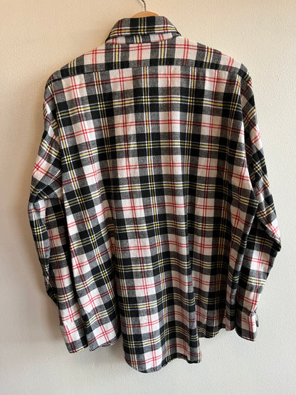 Vintage 1970’s Macy’s Cotton Flannel Button-Up Shirt