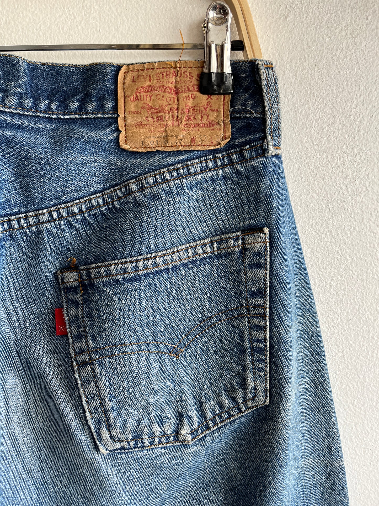 Vintage 1980’s Levi’s 501 Selvedge Denim Jeans