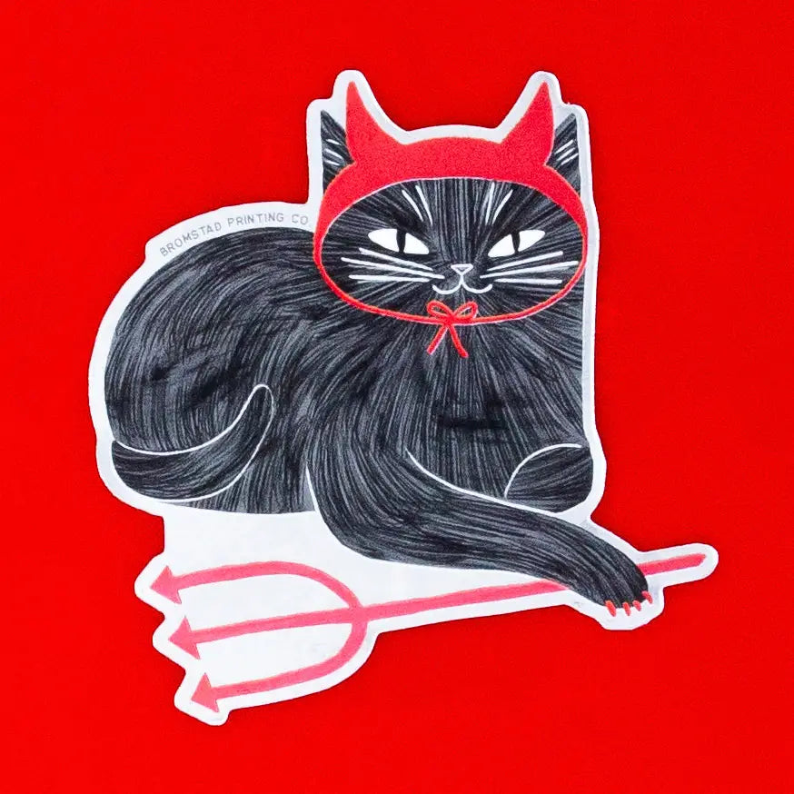 Bromstad Printing Co. - Sticker - La Lovely Vintage 