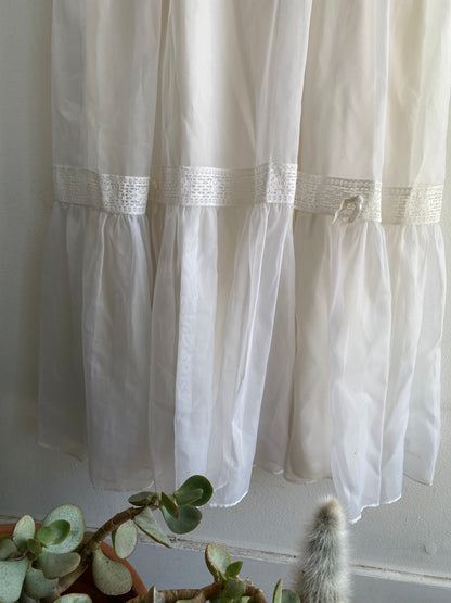 Vintage 1970’s Sheer Prarie Dress - La Lovely Vintage 