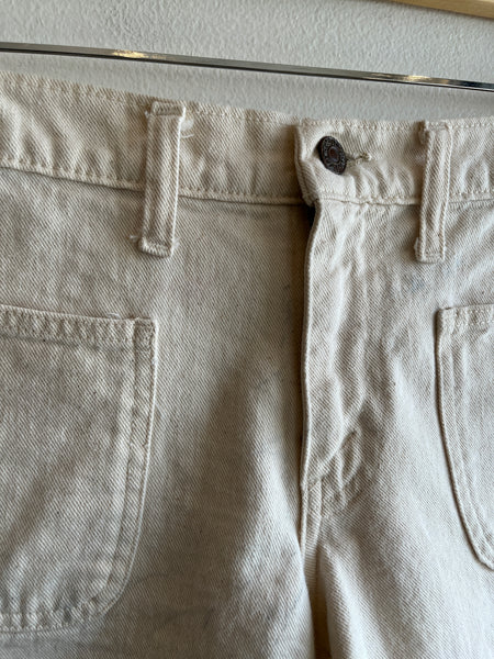Vintage 1960/70’s Levi’s Ecru Shorts
