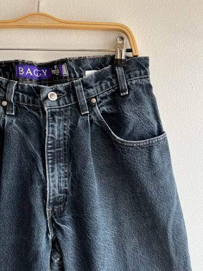 Vintage 1990’s Levi’s Silver Tab Black Denim Jeans