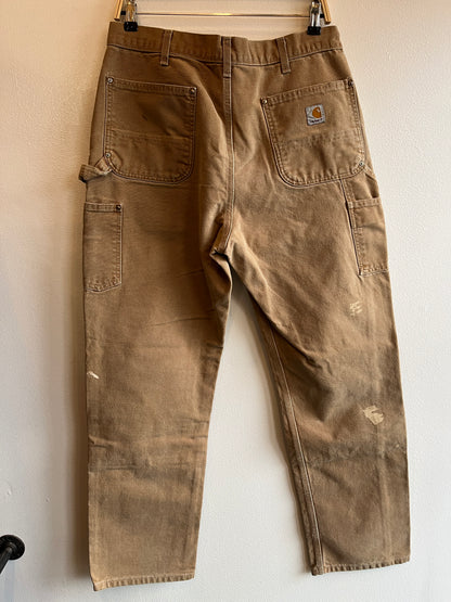 Vintage Y2K Carhartt Double Knee Canvas Work Pants