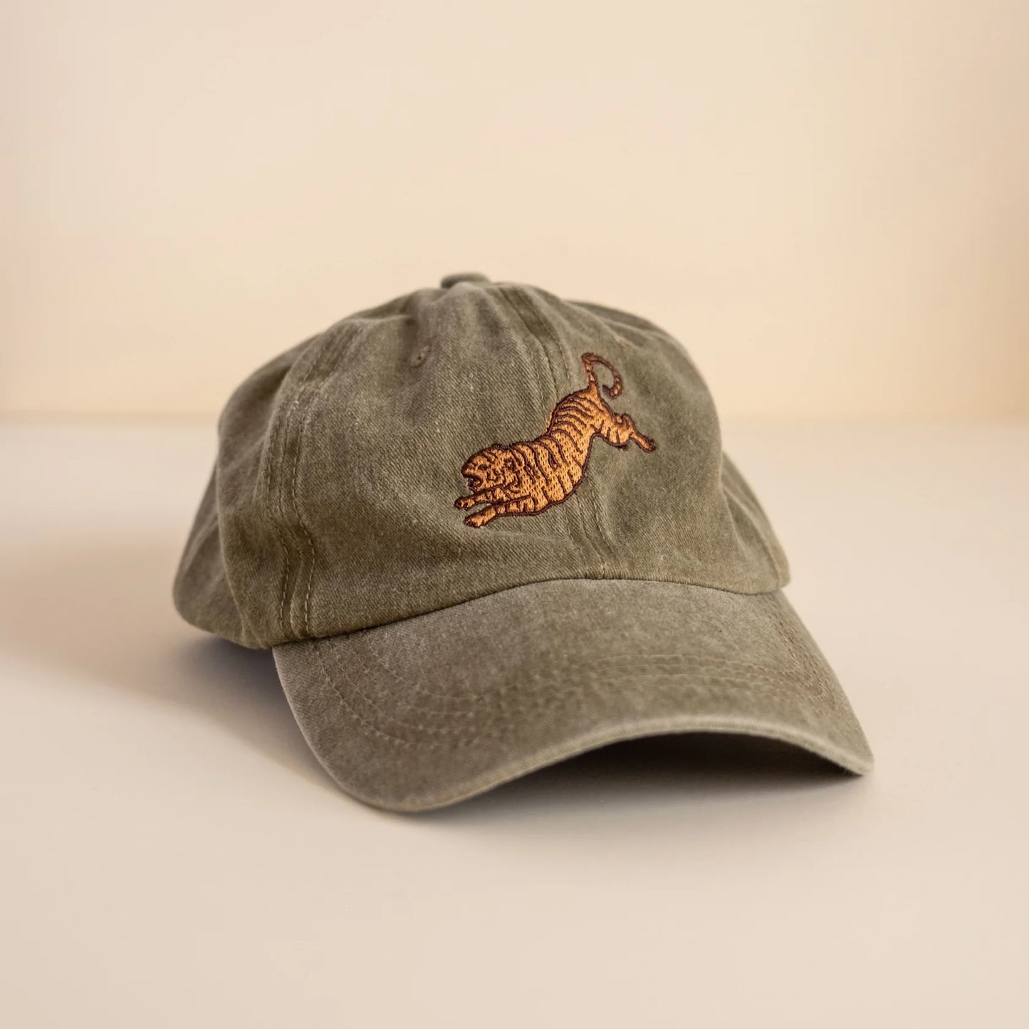 Cai and Jo - Embroidered  Cap - La Lovely Vintage 