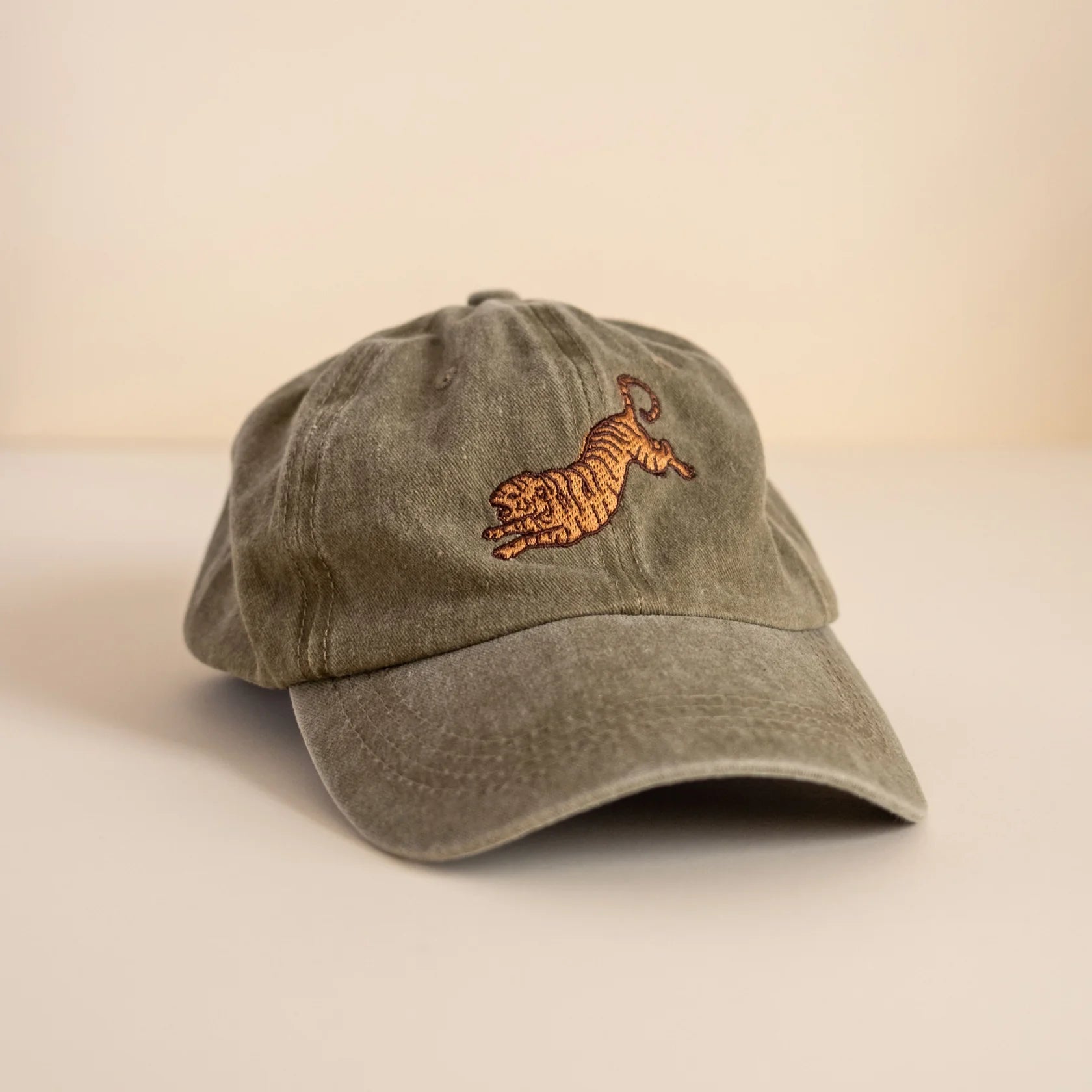 Cai and Jo - Embroidered  Cap - La Lovely Vintage 