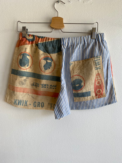 La Lovely Vintage - Handmade Feed Sack Shorts