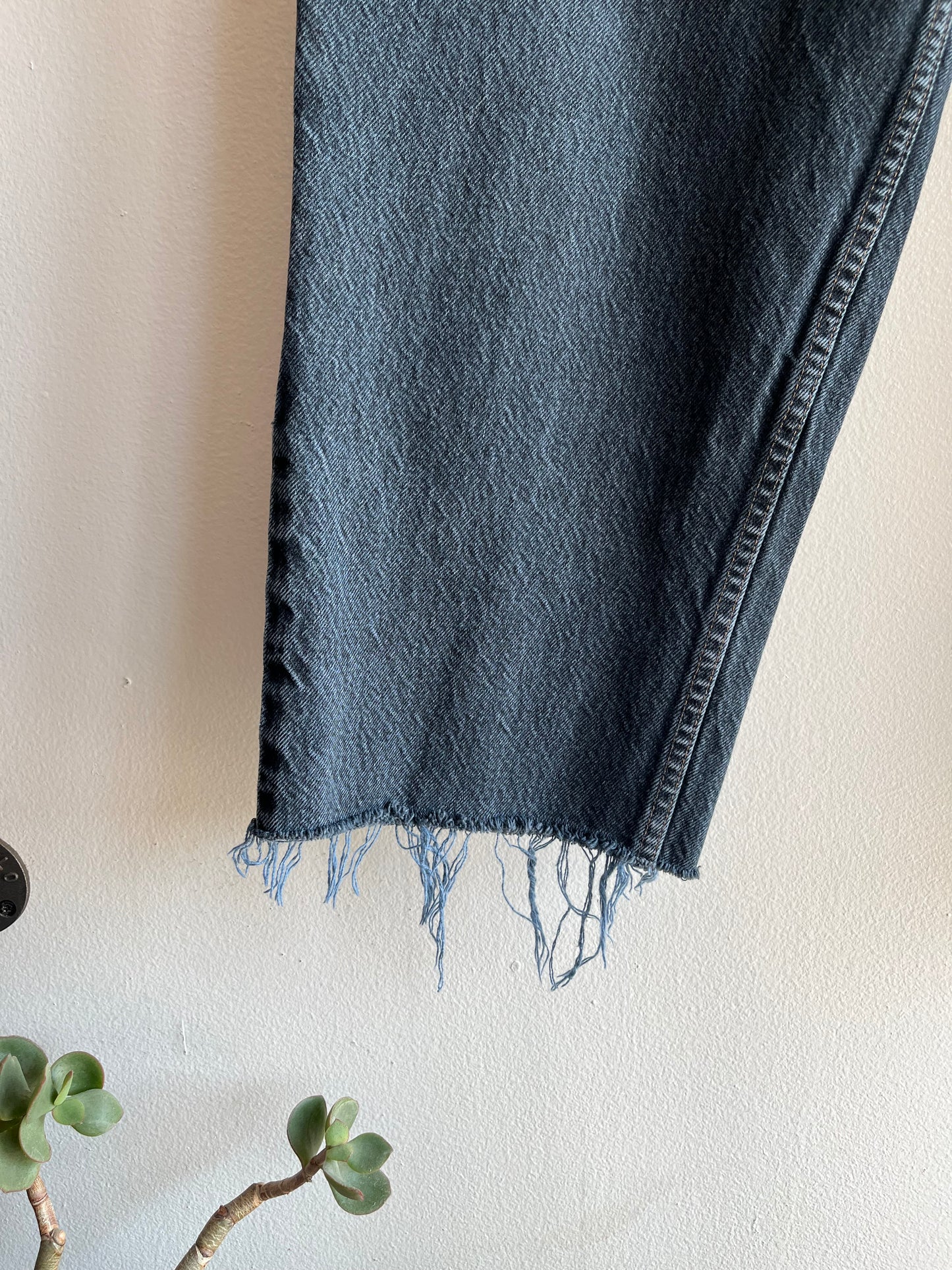 Vintage 1990’s Levi’s Silver Tab Black Denim Jeans