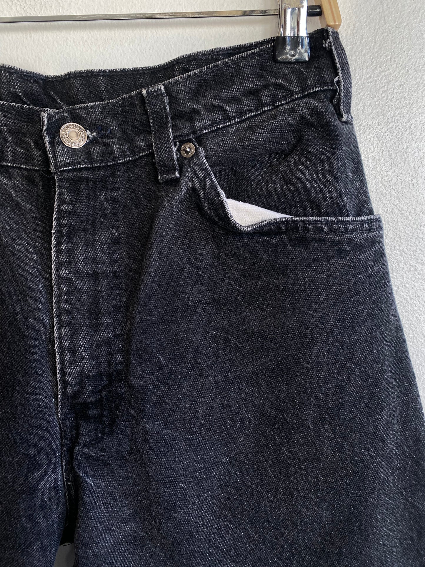 Vintage 1990’s Levi’s 550 Black Denim Jeans