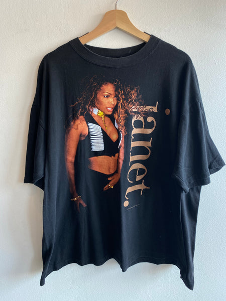 Vintage 1993 Janet Jackson Tour T-Shirt