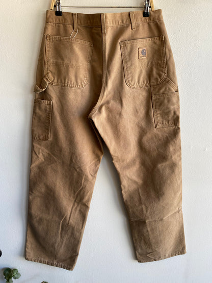 Vintage 1990’s/y2k Carhartt Twill Canvas Work Pants